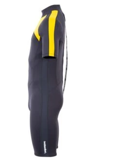 Two Bare Feet Flare 2.5mm Mens Superstretch Shorty Wetsuit (Yellow) -Surf Tide Motion mens flare shorty yellow 3