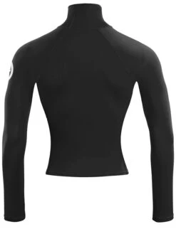 Two Bare Feet Adults Long Sleeve Rash Vest (Black) 12 Two Bare Feet Adults Long Sleeve Rash Vest (Black) -Surf Tide Motion mens long sleeve black 5