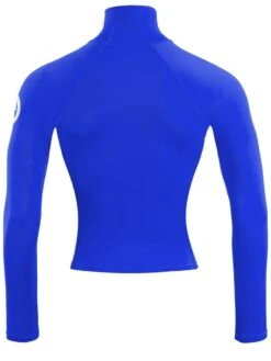 Two Bare Feet Adults Long Sleeve Rash Vest (Blue) 12 Two Bare Feet Adults Long Sleeve Rash Vest (Blue) -Surf Tide Motion mens long sleeve blue 5