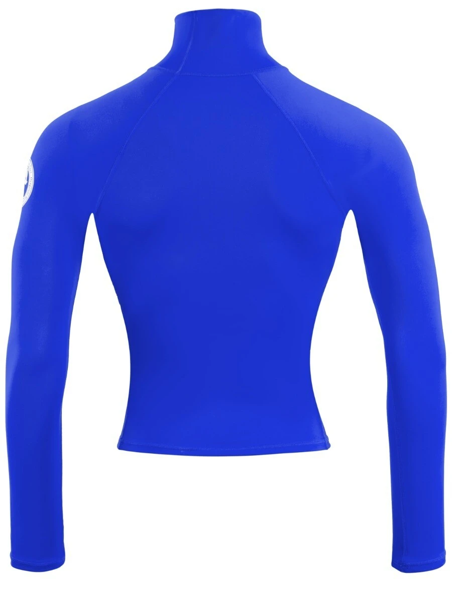Two Bare Feet Adults Long Sleeve Rash Vest (Blue) 5 Two Bare Feet Adults Long Sleeve Rash Vest (Blue) - Image 5