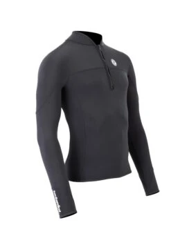 Two Bare Feet Mens Thermal Quarter Zip Watersports Fleece 15 Two Bare Feet Mens Thermal Quarter Zip Watersports Fleece -Surf Tide Motion mens thermal quarter zip watersports fleece black 8