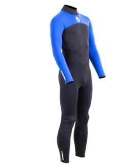 Two Bare Feet Thunderclap 2.5mm Mens Wetsuit (Blue / Black) -Surf Tide Motion mens thunderclap blue 8