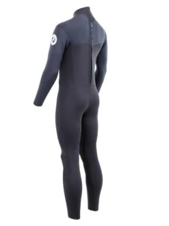 Two Bare Feet Thunderclap 4/3mm Mens Winter Wetsuit (Black) -Surf Tide Motion mens thunderclap 4.3 black 4