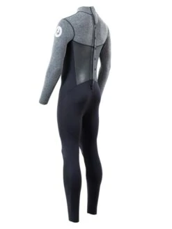 Two Bare Feet Thunderclap Pro 4/3mm Mens Wetsuit (Black/Delta Grey) 11 Two Bare Feet Thunderclap Pro 4/3mm Mens Wetsuit (Black/Delta Grey) -Surf Tide Motion mens thunderclap pro 4.3 grey 4