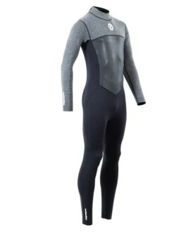 Two Bare Feet Thunderclap Pro 4/3mm Mens Wetsuit (Black/Delta Grey) 15 Two Bare Feet Thunderclap Pro 4/3mm Mens Wetsuit (Black/Delta Grey) -Surf Tide Motion mens thunderclap pro 4.3 grey 8