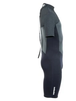 Two Bare Feet Thunderclap Pro 3/2mm Mens Shorty Wetsuit (Black/Dark Grey) -Surf Tide Motion mens thunderclap pro shorty dark grey 7