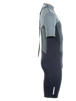 Two Bare Feet Thunderclap Pro 3/2mm Mens Shorty Wetsuit (Black/Delta Grey) -Surf Tide Motion mens thunderclap pro shorty delta 7