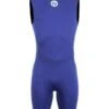 Two Bare Feet Thunderclap 2.5mm Mens Sleeveless Shorty Wetsuit (Navy)