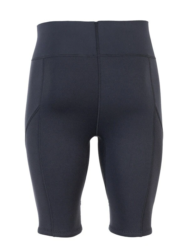 Two Bare Feet Mens Aspect Fleece Lined Zipless Thermal 2.5mm Superstretch Wetsuit Top & Shorts Set (Black/Blue) 8 Two Bare Feet Mens Aspect Fleece Lined Zipless Thermal 2.5mm Superstretch Wetsuit Top & Shorts Set (Black/Blue) - Image 8