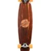 Two Bare Feet "Palma" 40in Surfskate Complete Skateboard Complete (Orange Wheels)