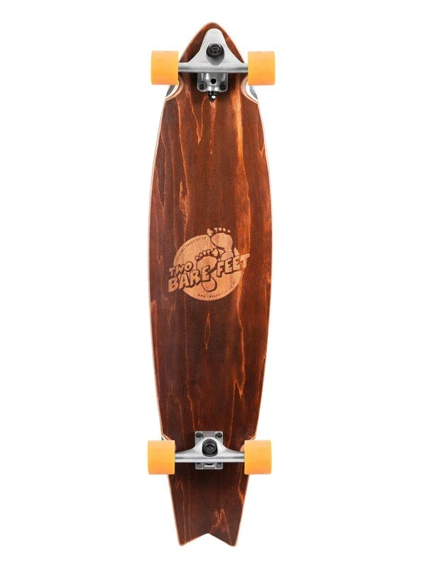 Two Bare Feet "Palma" 40in Surfskate Complete Skateboard Complete (Orange Wheels) 1 Two Bare Feet "Palma" 40in Surfskate Complete Skateboard Complete (Orange Wheels)