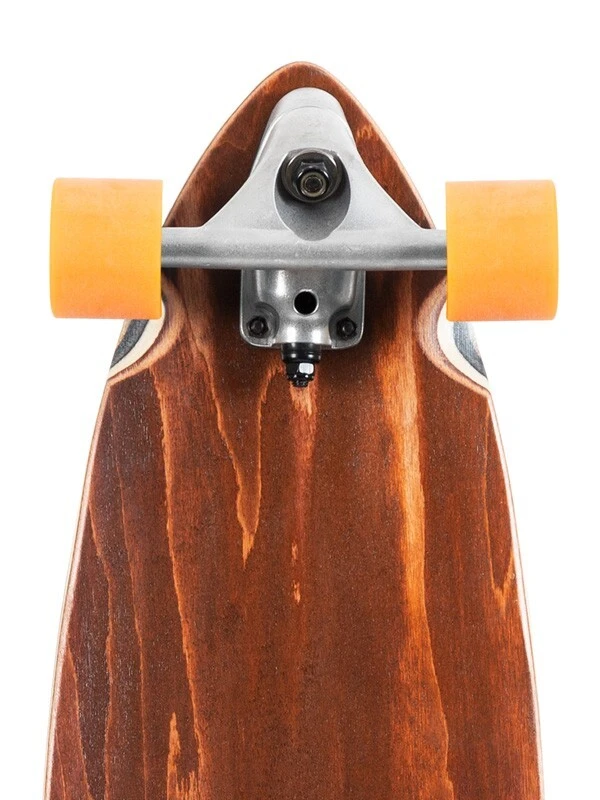 Two Bare Feet "Palma" 40in Surfskate Complete Skateboard Complete (Orange Wheels) 2 Two Bare Feet "Palma" 40in Surfskate Complete Skateboard Complete (Orange Wheels) - Image 2