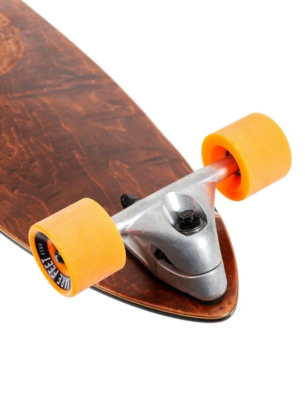 Two Bare Feet "Palma" 40in Surfskate Complete Skateboard Complete (Orange Wheels) 7 Two Bare Feet "Palma" 40in Surfskate Complete Skateboard Complete (Orange Wheels) - Image 7