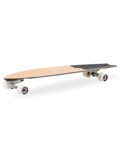 Two Bare Feet "Palma" 40in Surfskate Complete Skateboard Complete (White Wheels) -Surf Tide Motion palma white 5 1
