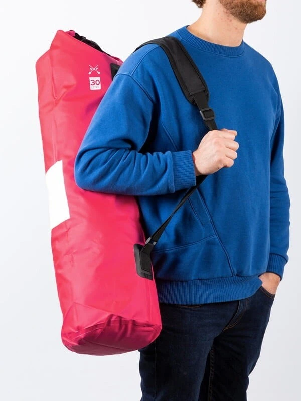 Two Bare Feet 30 Litre Waterproof Dry Bag / Inflatable Bodyboard Carry Bag (Pink) 4 Two Bare Feet 30 Litre Waterproof Dry Bag / Inflatable Bodyboard Carry Bag (Pink) - Image 4