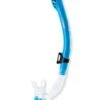 Pro Dive Series Dry Top Silicone Snorkel (Aqua)