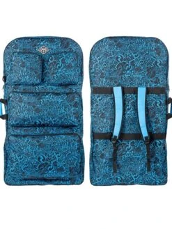 Two Bare Feet Future Quad Bodyboard And Bag Bundle (Choice Of 37" & 42") -Surf Tide Motion quad blue bag 6
