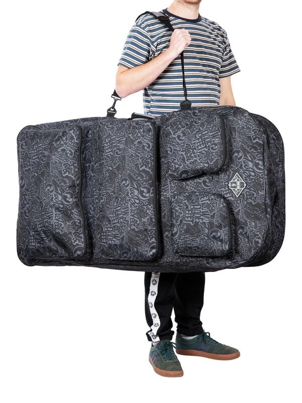 44" Quad Bodyboard Bag (Grey Classic Pattern) 4 44" Quad Bodyboard Bag (Grey Classic Pattern) - Image 4