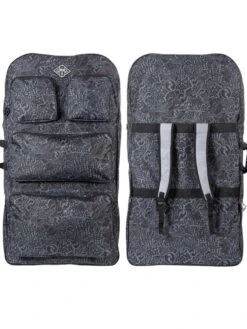 Two Bare Feet Future Quad Bodyboard And Bag Bundle (Choice Of 37" & 42") -Surf Tide Motion quad grey bag 6