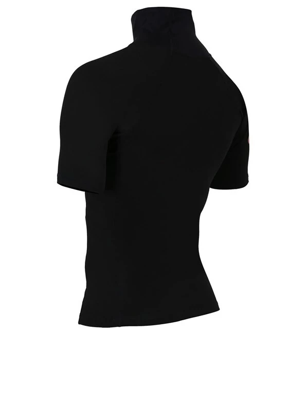 Two Bare Feet Adults Thermal Short Sleeve Rash Vest (Black) 4 Two Bare Feet Adults Thermal Short Sleeve Rash Vest (Black) - Image 4