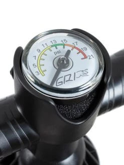 Two Bare Feet HP8 High Pressure 21psi Dual Action Hand Pump (Red) -Surf Tide Motion red pump 4