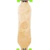Two Bare Feet Santa Maria 42in Canadian Maple Longboard Skateboard Complete (Green Wheels)
