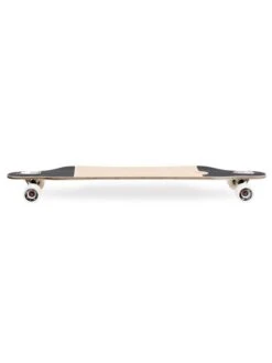 Two Bare Feet Santa Maria 42in Canadian Maple Longboard Skateboard Complete (White Wheels) -Surf Tide Motion santa maria white 3
