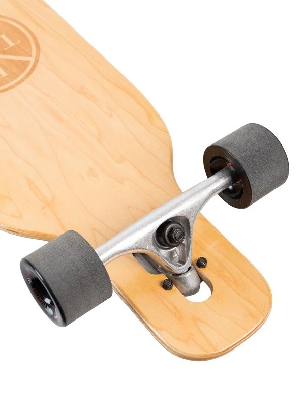 Two Bare Feet "Seville" 42in Canadian Maple Longboard Skateboard Complete (Black Wheels) 6 Two Bare Feet "Seville" 42in Canadian Maple Longboard Skateboard Complete (Black Wheels) - Image 6