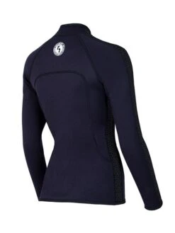 Two Bare Feet Womens Silicone Print Series Full Zip 2.5mm Wetsuit Jacket (Black) -Surf Tide Motion silicone series jacket black 6