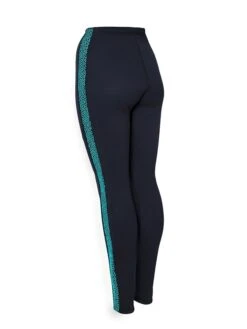 Two Bare Feet Womens Silicone Print Series 2.5mm Neoprene Wetsuit Pants (Black/Mint) -Surf Tide Motion silicone series mint 4