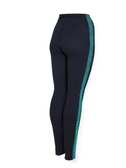 Two Bare Feet Womens Silicone Print Series 2.5mm Neoprene Wetsuit Pants (Black/Mint) -Surf Tide Motion silicone series mint 6