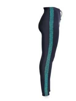 Two Bare Feet Womens Silicone Print Series 2.5mm Neoprene Wetsuit Pants (Black/Mint) -Surf Tide Motion silicone series mint 7