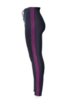 Two Bare Feet Womens Silicone Print Series 2.5mm Neoprene Wetsuit Pants (Black/Raspberry) -Surf Tide Motion silicone series raspberry 3