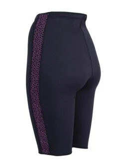 Two Bare Feet Womens Silicone Print Series 2.5mm Neoprene Wetsuit Shorts (Black/Raspberry) -Surf Tide Motion silicone series raspberry 4 1