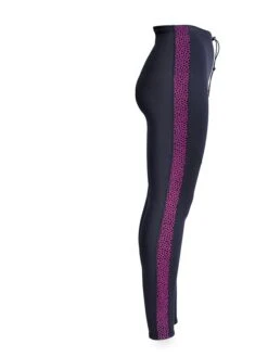 Two Bare Feet Womens Silicone Print Series 2.5mm Neoprene Wetsuit Pants (Black/Raspberry) -Surf Tide Motion silicone series raspberry 7