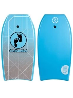 Two Bare Feet Space Quad Bodyboard And Bag Bundle (Choice Of 33", 37", 41", 42", 44") -Surf Tide Motion space front and back blue 1 1 1 1