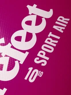 Two Bare Feet Sport Air (Allround XL) 10'10" X 33" X 6" Inflatable SUP Deluxe Carbon Hybrid Pack (Raspberry) -Surf Tide Motion sport air 10 10 5 raspberry 2