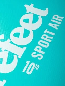 Two Bare Feet Sport Air (Allround XL) 10'10" X 33" X 6" Inflatable SUP Starter Pack (Teal) 17 Two Bare Feet Sport Air (Allround XL) 10'10" X 33" X 6" Inflatable SUP Starter Pack (Teal) -Surf Tide Motion sport air 10 10 5 teal 1