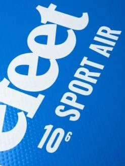 Two Bare Feet Sport Air (Allround) 10'6" X 33" X 4.75" Inflatable SUP Deluxe Carbon Hybrid Pack (Blue) 18 Two Bare Feet Sport Air (Allround) 10'6" X 33" X 4.75" Inflatable SUP Deluxe Carbon Hybrid Pack (Blue) -Surf Tide Motion sport air 10 6 5 blue 2