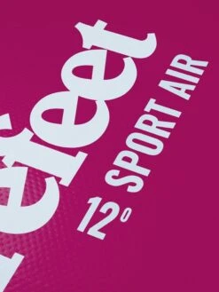 Two Bare Feet Sport Air (Touring) 12'0" X 33" X 6" Inflatable SUP Starter Pack (Raspberry) -Surf Tide Motion sport air 12 0 5 raspberry