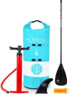 Two Bare Feet Entradia (Allround XL) 10'10" X 34" X 6" Inflatable SUP Starter Pack (Aqua) -Surf Tide Motion starter pack aqua 5