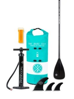 Two Bare Feet Sport Air (Allround XL) 10'10" X 33" X 6" Inflatable SUP Starter Pack (Teal) 12 Two Bare Feet Sport Air (Allround XL) 10'10" X 33" X 6" Inflatable SUP Starter Pack (Teal) -Surf Tide Motion starter teal 1