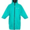 Two Bare Feet Weatherproof Changing Robe With Changing Mat (Teal/Charcoal)