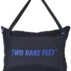 Two Bare Feet Weatherproof Tote Bag (Black/Blue)
