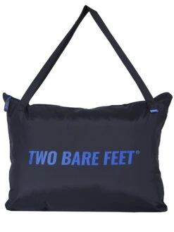 Two Bare Feet Weatherproof Tote Bag (Black/Blue)