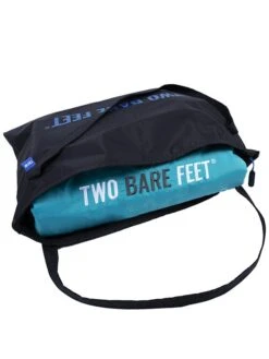 Two Bare Feet Weatherproof Tote Bag (Black/Blue) -Surf Tide Motion tote bag blue 4