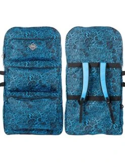Two Bare Feet Classic Pattern Triple Bodyboard And Bag Bundle (Choice Of 33", 37", 41", 42", 44") 13 Two Bare Feet Classic Pattern Triple Bodyboard And Bag Bundle (Choice Of 33", 37", 41", 42", 44") -Surf Tide Motion triple blue bag 1