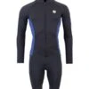 Two Bare Feet Perspective Full Zip 2.5mm Wetsuit Jacket & Shorts Set (Black/Blue)