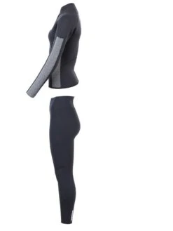 Two Bare Feet Unisex Perspective Half Zip 2.5mm Wetsuit Jacket & Pants Set (Black/Grey) 11 Two Bare Feet Unisex Perspective Half Zip 2.5mm Wetsuit Jacket & Pants Set (Black/Grey) -Surf Tide Motion u7nm9k p