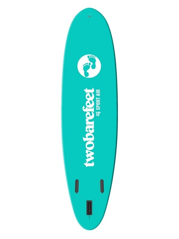 Two Bare Feet Sport Air (Allround XL) 10'10" X 33" X 6" Inflatable SUP Starter Pack (Teal) 2 Two Bare Feet Sport Air (Allround XL) 10'10" X 33" X 6" Inflatable SUP Starter Pack (Teal) - Image 2